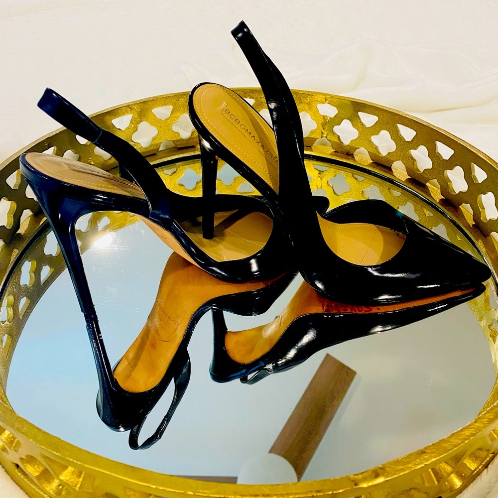 Classic Stilettos size 10 Black. BCBG MaxAzria.